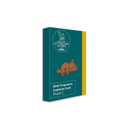 9780008582562 Collins Big Cat Phonics for Little Wandle Letters and Sounds Revised SEND Grapheme Cards: Phase 5