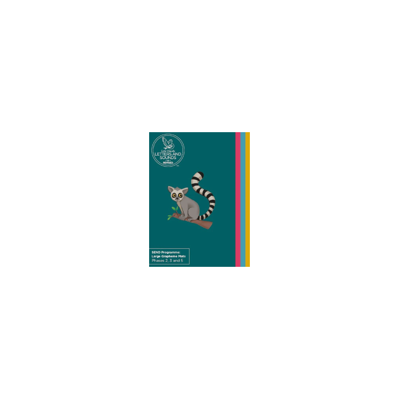 9780008582593 Collins Big Cat Phonics for Little Wandle Letters and Sounds Revised SEND Grapheme Mats: Phases 2, 3 and 5 (Pack o