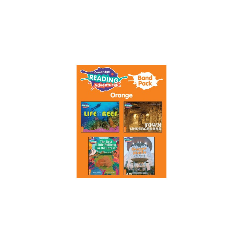 9781108563550 Cambridge Reading Adventures Band 6 Orange Pack