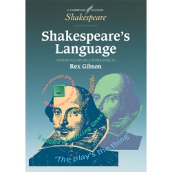9780521578110 Shakespeare’s Language: Photocopiable Worksheets | Literature