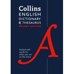 9780008141790 Collins English Pocket Dictionary and Thesaurus | Dictionaries