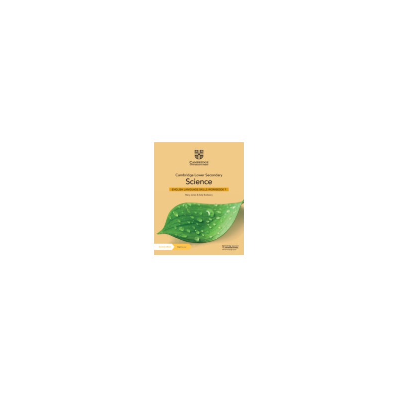 9781108799027 Cambridge Lower Secondary Science Stage 7 English Language Skills Workbook | Cambridge International Education