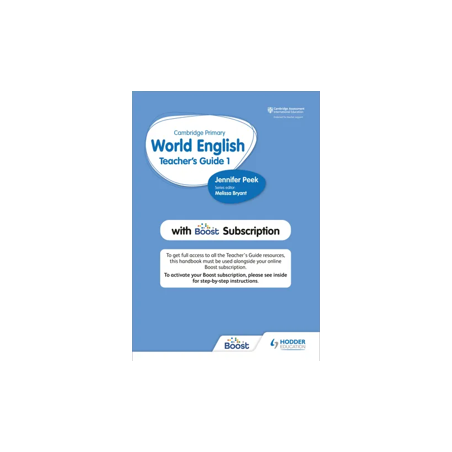9781510468108 Cambridge Primary World English Stage 1 Teacher's Guide (Bundle)