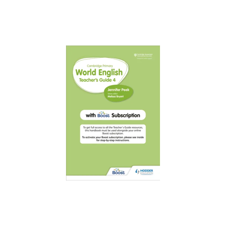 9781510468146 Cambridge Primary World English Stage 4 Teacher's Guide (Bundle)