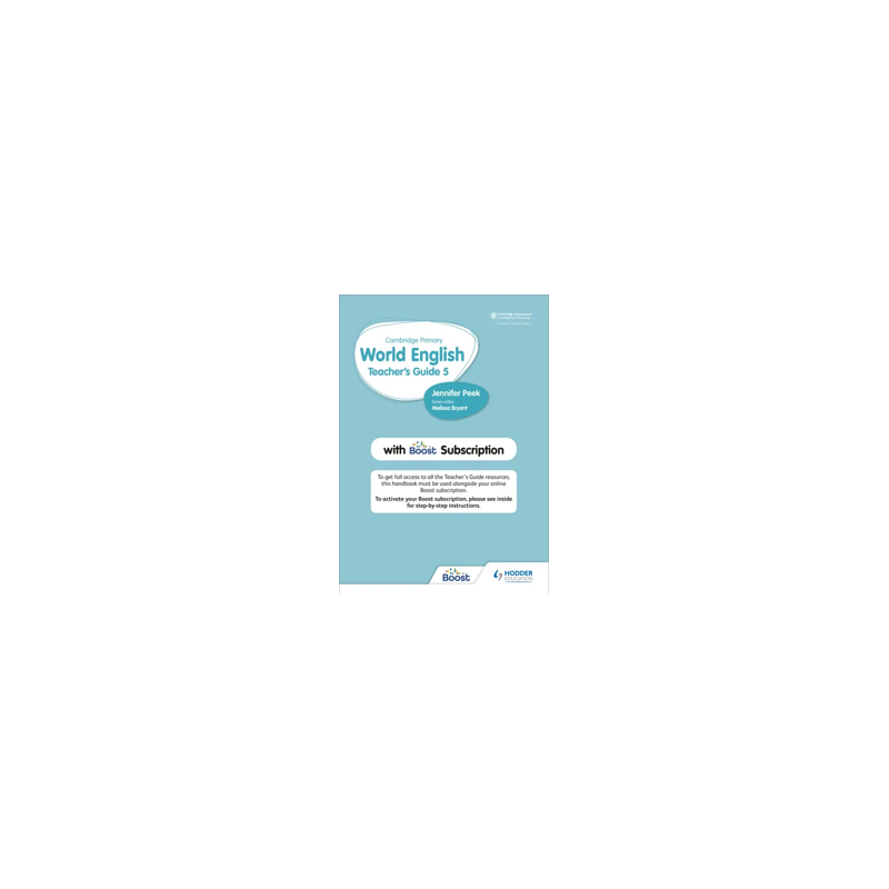 9781510468153 Cambridge Primary World English Stage 5 Teacher's Guide (Bundle)