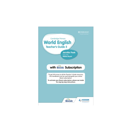 9781510468153 Cambridge Primary World English Stage 5 Teacher's Guide (Bundle)