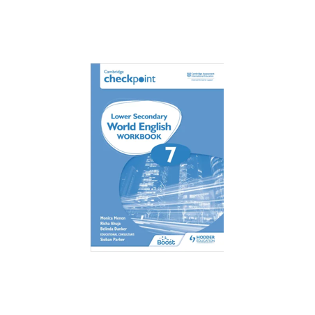 9781398311350 Cambridge Checkpoint Lower Secondary World English Stage 7 Workbook