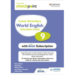 9781398307711 Cambridge Checkpoint Lower Secondary World English Stage 9 Teacher's Guide (Bundle)