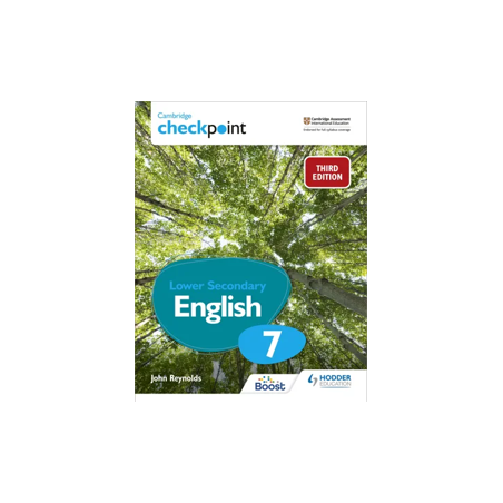 9781398300163 Cambridge Checkpoint Lower Secondary English Stage 7 Student's Book
