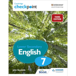 9781398301832 Cambridge Checkpoint Lower Secondary English Stage 7 Student's Book (Digital)