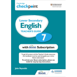 9781398300668 Cambridge Checkpoint Lower Secondary English Stage 7 Teacher's Guide (Bundle)