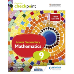 9781398302044 Cambridge Checkpoint Lower Secondary Mathematics Stage 9 Student's Book