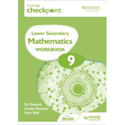 9781398301306 Cambridge Checkpoint Lower Secondary Mathematics Stage 9 Workbook