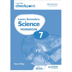 9781398301399 Cambridge Checkpoint Lower Secondary Science Stage 7 Workbook