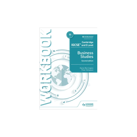 9781510421257 Cambridge IGCSE and O Level Business Studies Workbook