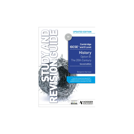 9781398375062 Cambridge IGCSE and O Level History Study and Revision Guide