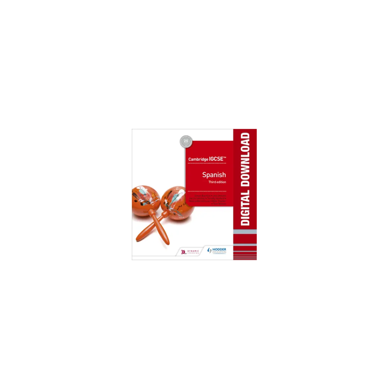 9781510448568 Cambridge IGCSE Spanish Teacher Guide with Audio (Digital)