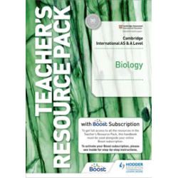 9781398316782 Cambridge International AS & A Level Biology Teacher's Resource Pack (Bundle)