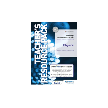 9781398316775 Cambridge International AS & A Level Physics Teacher's Resource Pack (Bundle)