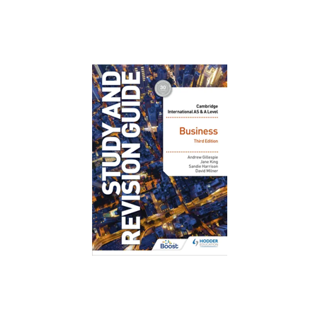 9781398344389 Cambridge International AS & A Level Business Study and Revision Guide