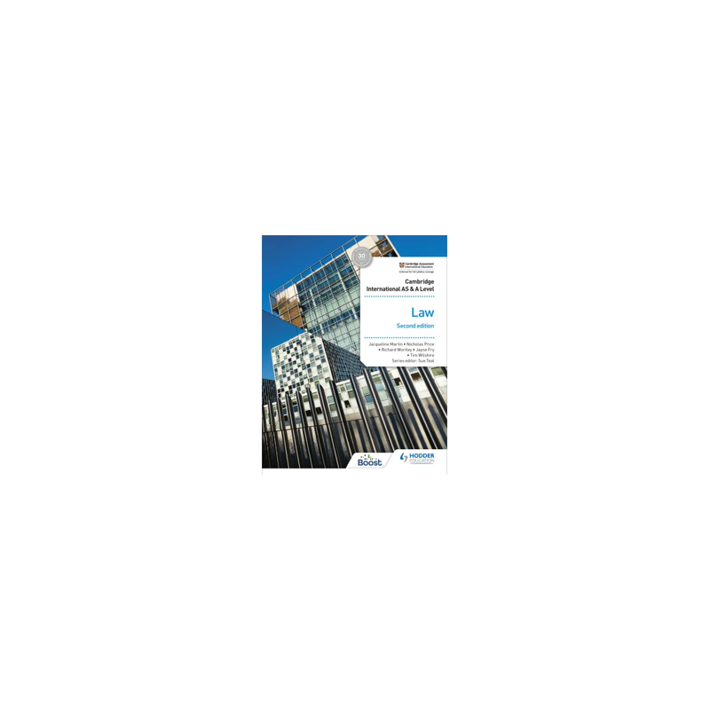 9781398312098 Cambridge International AS & A Level Law (Second Edition)