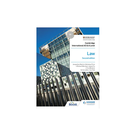 9781398312098 Cambridge International AS & A Level Law (Second Edition)