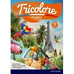 9781382045254 Tricolore 6e édition Student Book 1