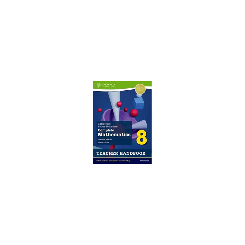 9781382018838 Cambridge Lower Secondary Complete Mathematics 8 Teacher Handbook (Second Edition)