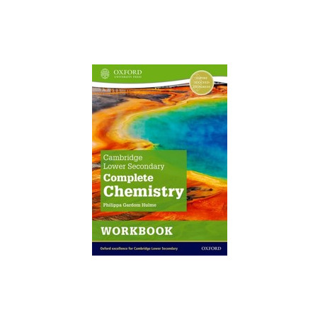 9781382018609 Cambridge Lower Secondary Complete Chemistry Workbook (Second Edition)