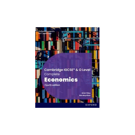 9781382071581 Cambridge IGCSE & O Level Complete Economics Student Book (Fourth Edition)