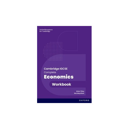 9781382071598 Cambridge IGCSE & O Level Complete Economics Workbook (Fourth Edition)