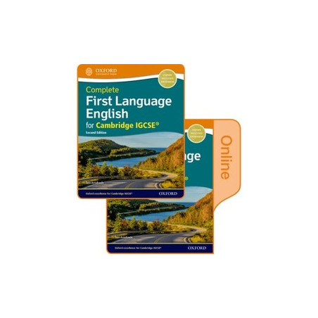 9780198428138 Complete First Language English for Cambridge IGCSE Student Book (Second Edition) Bundle