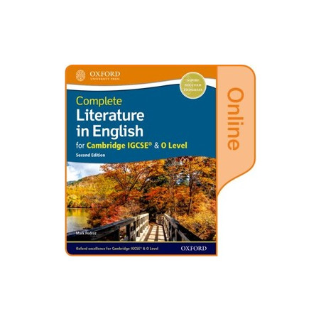 9780198428237 Complete Literature in English for Cambridge IGCSE & O Level Student Book (Second Edition) Digital