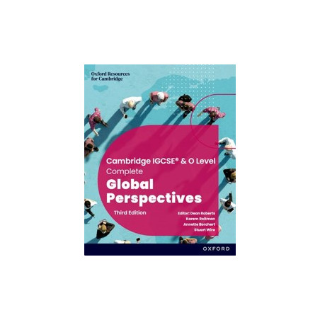9781382042598 Cambridge IGCSE & O Level Complete Global Perspectives Student Book (Third Edition)