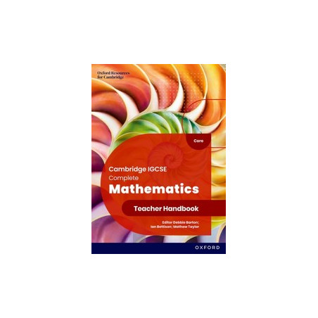 9781382042512 Cambridge IGCSE Complete Mathematics Core Teacher Handbook (Sixth Edition)