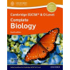 9781382005760 Cambridge IGCSE & O Level Complete Biology Student Book (Fourth Edition)