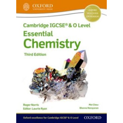 9781382006125 Cambridge IGCSE & O Level Essential Chemistry Student Book (Third Edition)