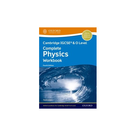 9781382006019 Cambridge IGCSE & O Level Complete Physics Workbook (Fourth Edition)