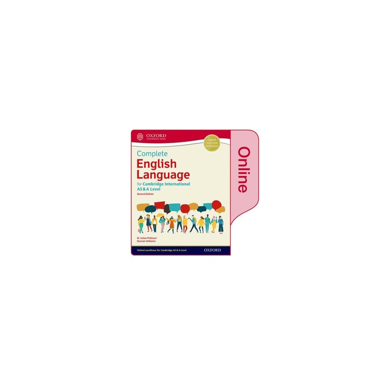 9780198445814 Complete English Language for Cambridge International AS & A Level Student Book (Second Edition) Digital