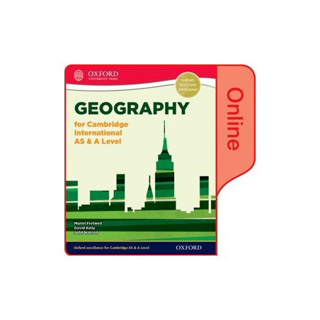 9780198367062 Geography for Cambridge International AS & A Level Student Book (Digital)