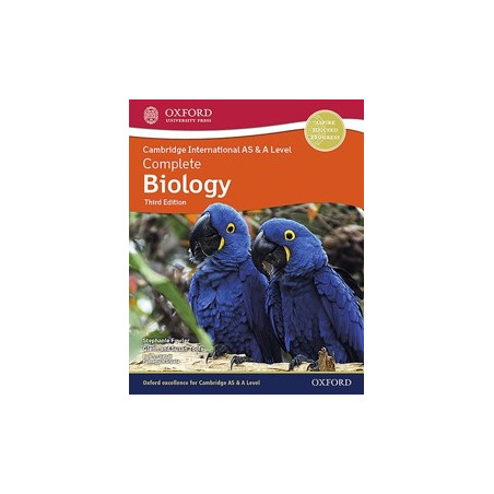 9781382005234 Complete Biology for Cambridge International AS & A Level Student Book (Third Edition)