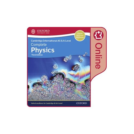9781382005432 Complete Physics for Cambridge International AS & A Level Student Book (Third Edition) Digital