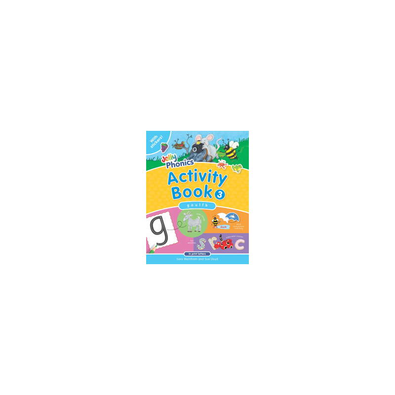 9781844142712 Jolly Phonics Activity Book 3 | Cambridge International Education