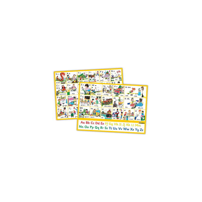 9781844145195 Jolly Phonics Letter Sound Wall Charts | Cambridge International Education