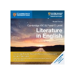 9781108457330 Cambridge IGCSE and O Level Literature in English Teacher's Resource | Cambridge International Education