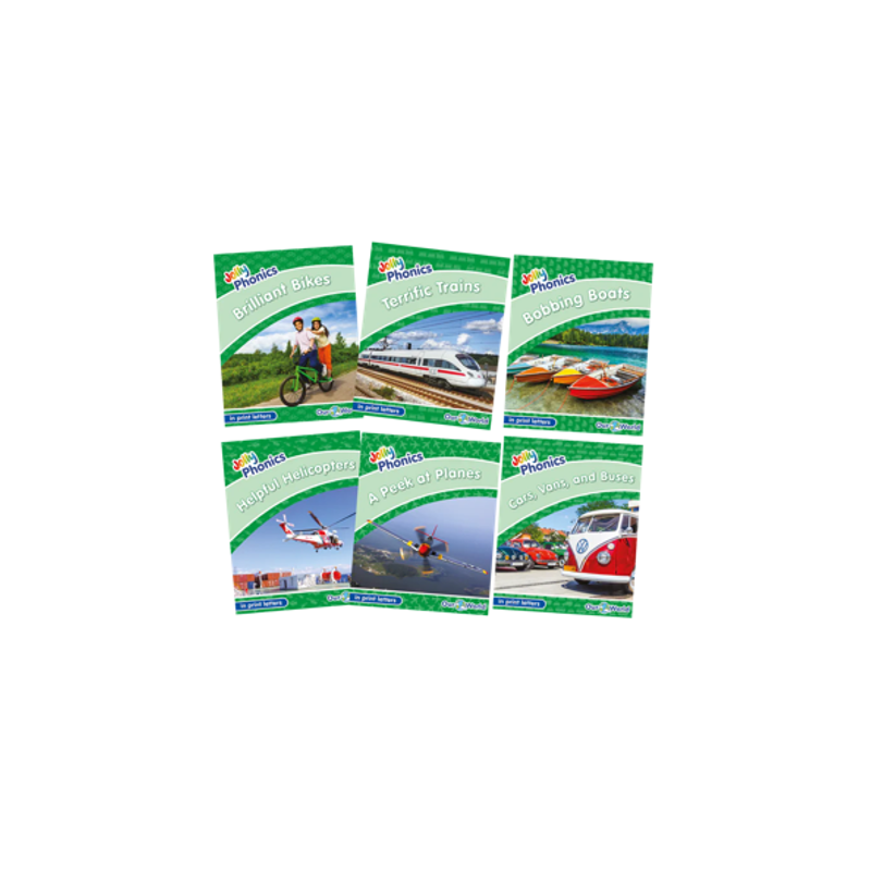 9781844149551 Jolly Phonics Readers Level 3 Green Our World | Cambridge International Education