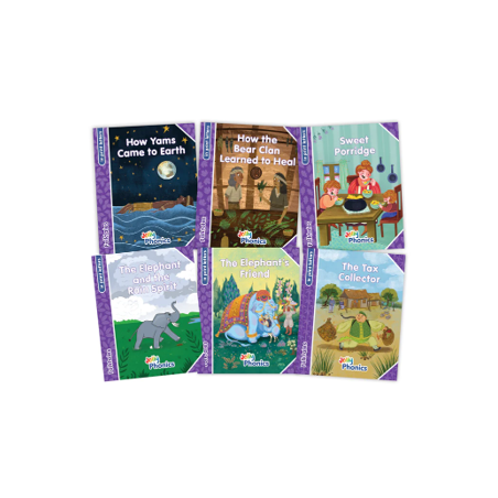 9781835821312 Jolly Phonics Readers Level 5 Purple Folktales | Cambridge International Education