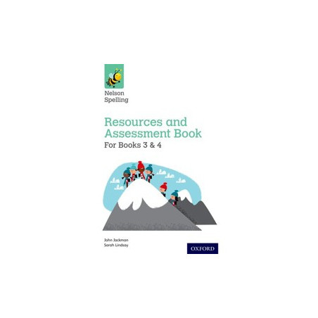 9781408524176 Nelson Spelling Resources and Assessment Book for Books 3 & 4