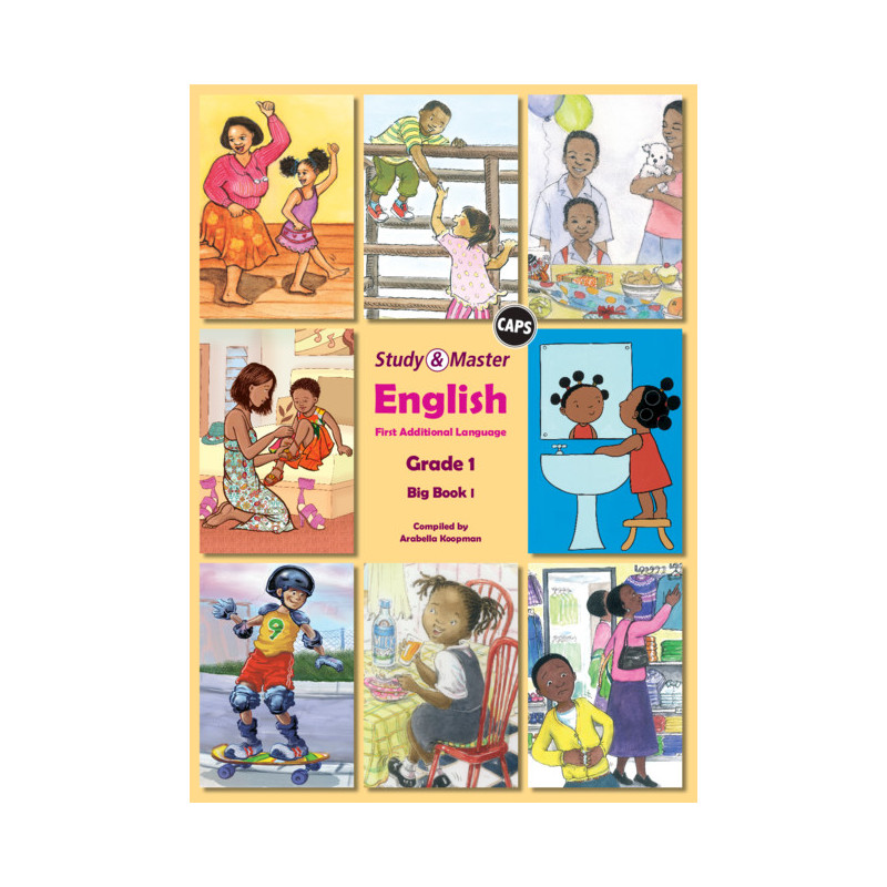 Study and Master English First Additional Language Grade 1 Big Book 1