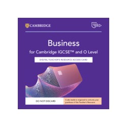 9781009813525 Business for Cambridge IGCSE and O Level Teacher's Resource | Cambridge International Education